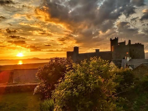 Property building, Nearby landmark, Sunset