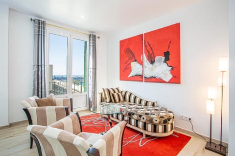 Living room, Seating area, air conditioner