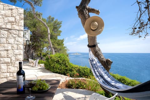 Day, Natural landscape, Balcony/Terrace, Sea view, Sunset, sunbed