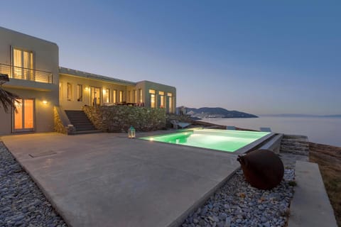 Natural landscape, Pool view, Sea view, Swimming pool