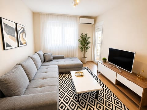 TV and multimedia, Living room, Seating area, air conditioner