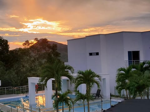 Natural landscape, Sunset