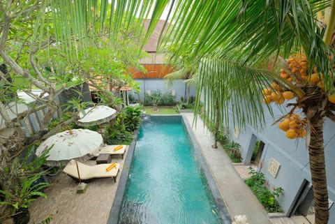 Property building, Patio, Day, Garden, Balcony/Terrace, Garden view, Pool view, Swimming pool, sunbed