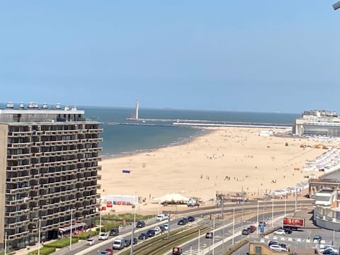Beach, City view, Sea view