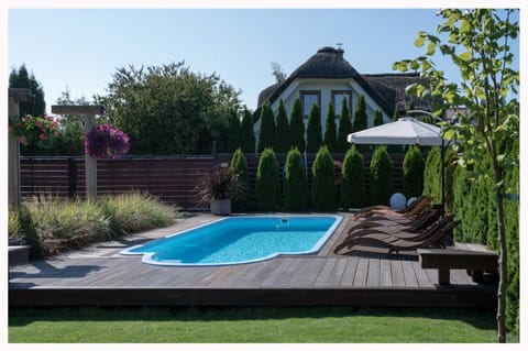 Garden, Swimming pool, sunbed