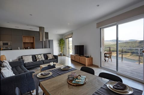 Natural landscape, Living room, Seating area, Dining area, kitchen, air conditioner
