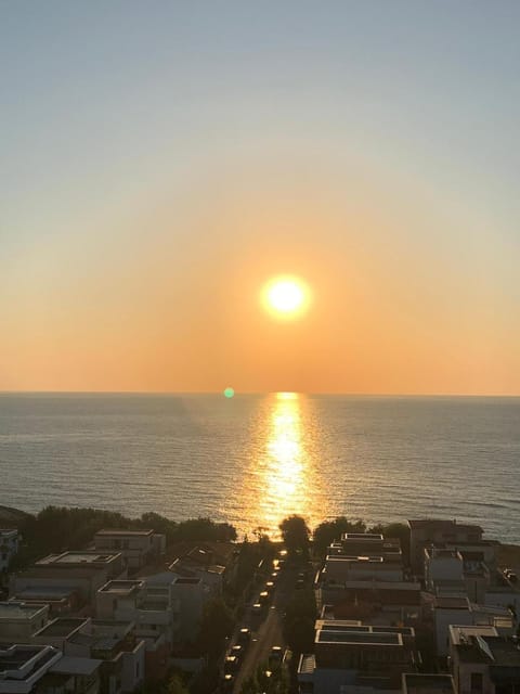 Bird's eye view, Sea view, Sunrise