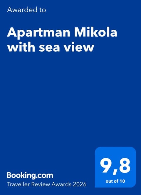 Apartman Mikola with sea view Apartment in Trogir