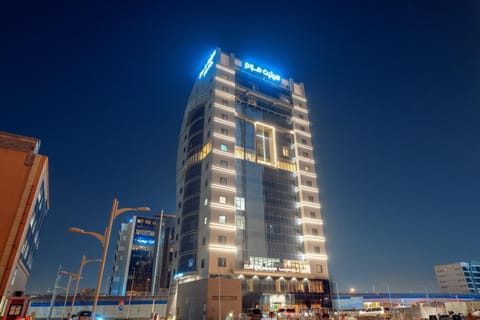 Property building, Night, City view