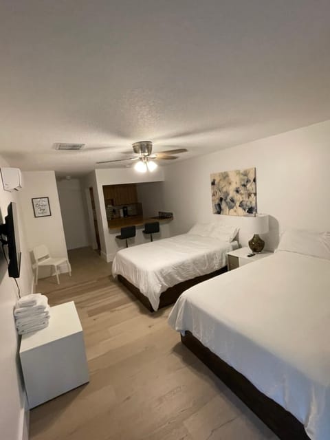 Bed, Kitchen or kitchenette, Photo of the whole room, Bedroom