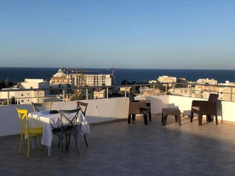Patio, Sea view, hair dresser