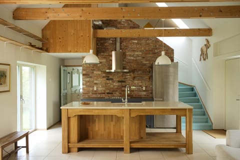 Property building, kitchen