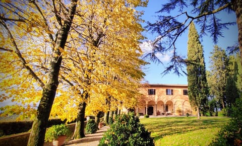 Property building, Garden, Autumn