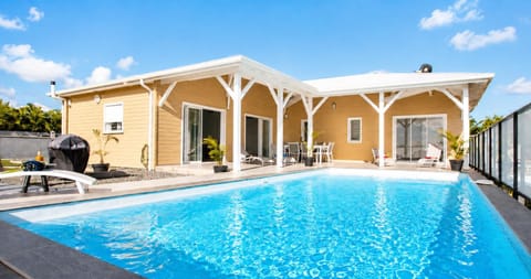 Patio, BBQ facilities, Swimming pool