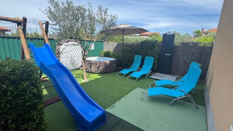 Children play ground, Swimming pool, sunbed