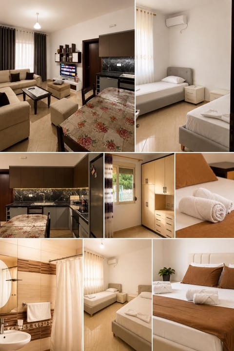 Bed, Kitchen or kitchenette, Living room, Photo of the whole room, Seating area, Bedroom, towels