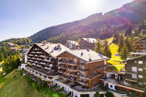 Property building, Nearby landmark, Day, Bird's eye view, Mountain view