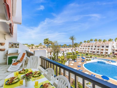 Balcony/Terrace, Pool view