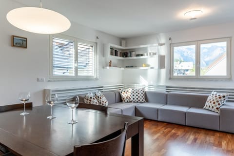 Library, Living room, Seating area, Dining area