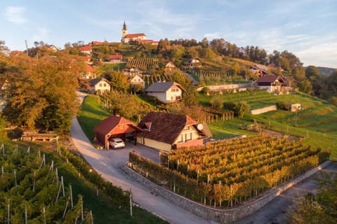 Property building, Bird's eye view, Summer