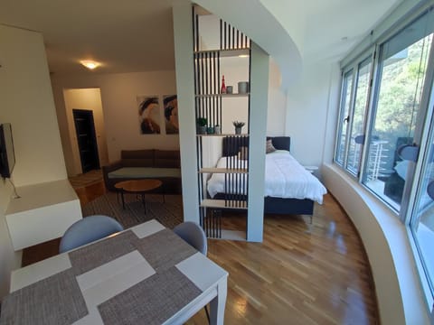 Living room, Seating area, Bedroom