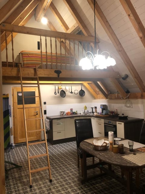 Kitchen or kitchenette, Dining area