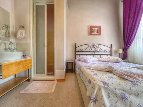 Bed, Bathroom, Bedroom