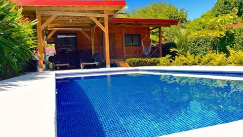 Property building, Pool view