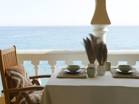Natural landscape, View (from property/room), Balcony/Terrace, Balcony/Terrace, Beach, Sea view