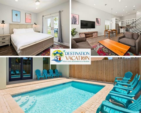 Living room, Bedroom, Swimming pool