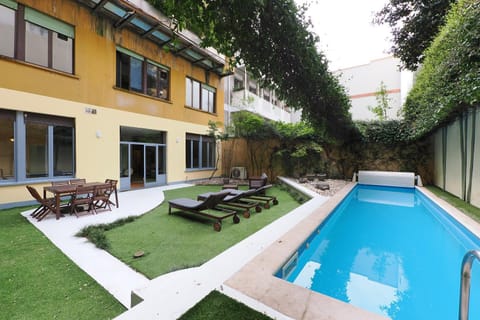 Property building, Garden