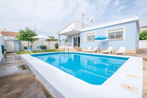 Property building, Living room, Swimming pool