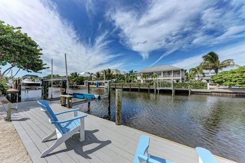 Lazy Lagoon: On Canal, Pool, Boat Dock, 2 blocks to Beach by Anna Maria Life Vacation Rentals House in Holmes Beach
