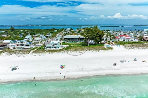 Sunset Beach 102: Gulf Front, Stunning Views, On the Beach, Pool by Anna Maria Life Vacation Rentals House in Bradenton Beach