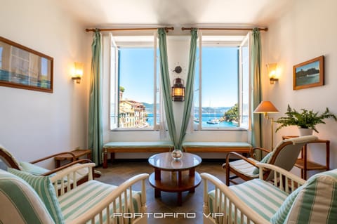 Natural landscape, View (from property/room), Living room, Seating area, Sea view