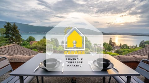 CABANA & Sunset - Terrasse , Parking & Lac Apartment in Haute-Savoie