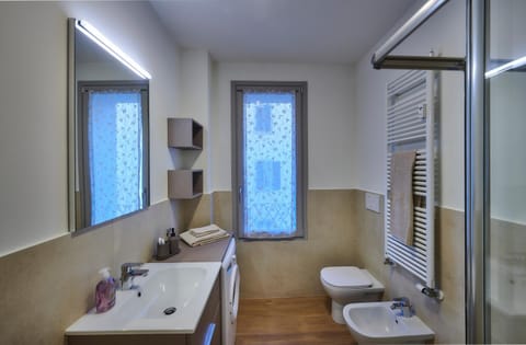 Shower, Toilet, Bathroom, towels