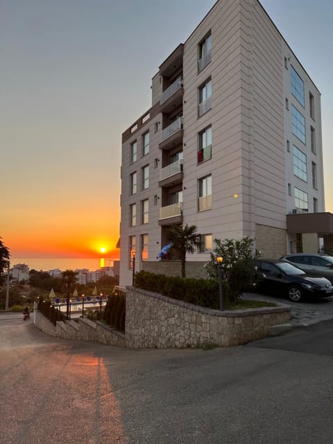 Property building, Sunset