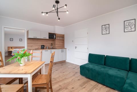 Kitchen or kitchenette, Living room, Seating area