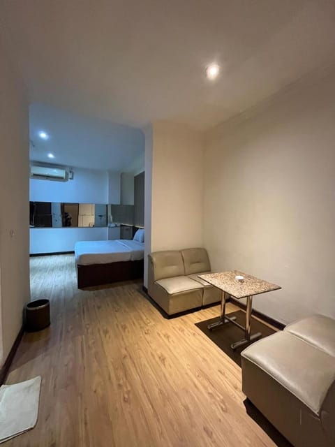 Bed, Living room, Photo of the whole room