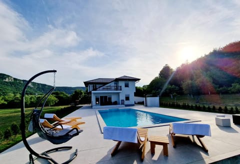 Pool view, Swimming pool, Sunrise, Sunset