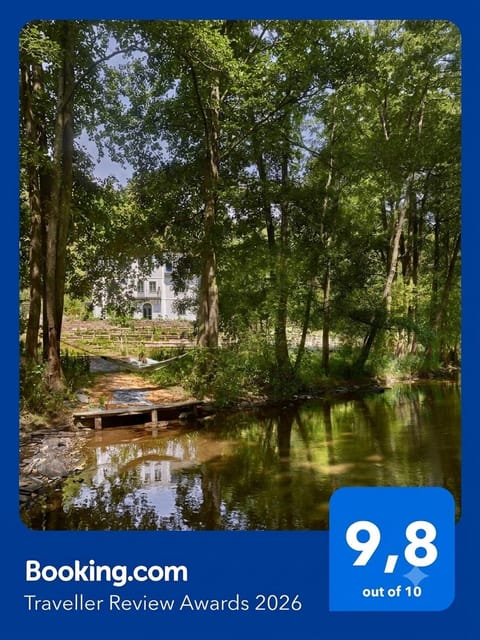 Property building, Natural landscape, View (from property/room), Garden view, River view, River view, Certificate/Award