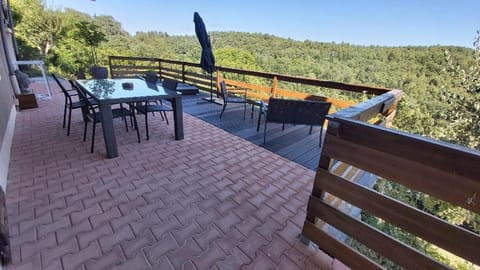 Patio, Natural landscape, Mountain view