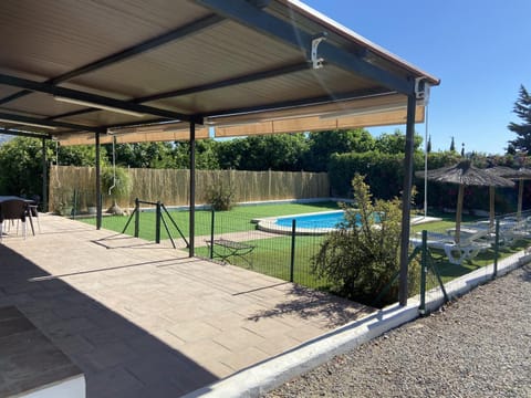 Patio, Garden, Swimming pool, Swimming pool