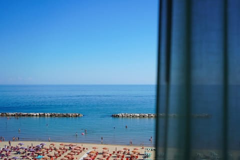 View (from property/room), Balcony/Terrace, Beach, Bedroom, Sea view