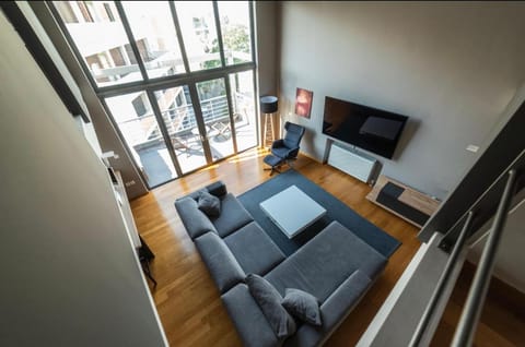 Minimal New Loft next to Subway Apartment in Athens