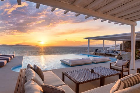 Swimming pool, Sunrise