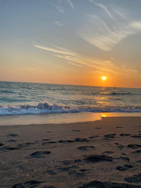 Beach, Sea view, Sunrise, Sunset
