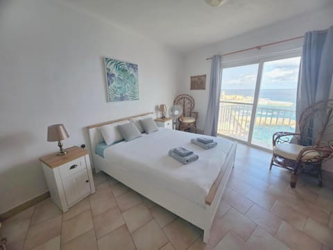 View (from property/room), Bedroom, Sea view
