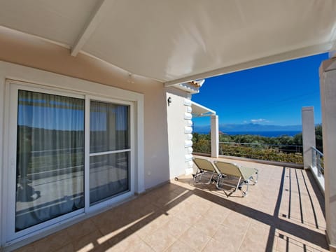 Natural landscape, View (from property/room), Balcony/Terrace, Sea view, sunbed